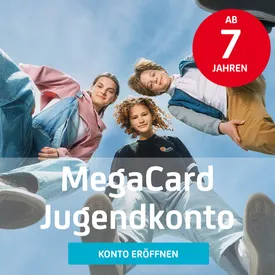 Bank Austria MegaCard ab 7 Jahren