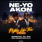 Ne-Yo&amp;Akon WIEN 1280x1280px