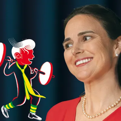 Daniela Haas - Der Gschupfte Ferdl im Fitness-Studio - CasaNova Vienna