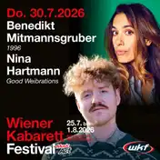 Benedikt Mitmannsgruber | Nina Hartmann - Wiener Kabarettfestival 
