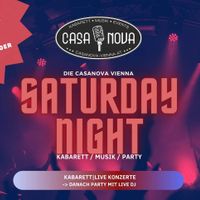 Bild zum Event CasaNova Saturday Night - Das Party Format mit den Hits der 80er bis heute!